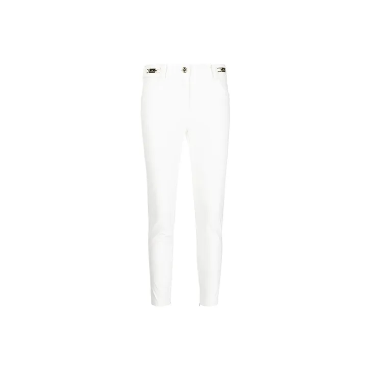 Elisabetta Franchi SS22 Casual Pants Women's White-0