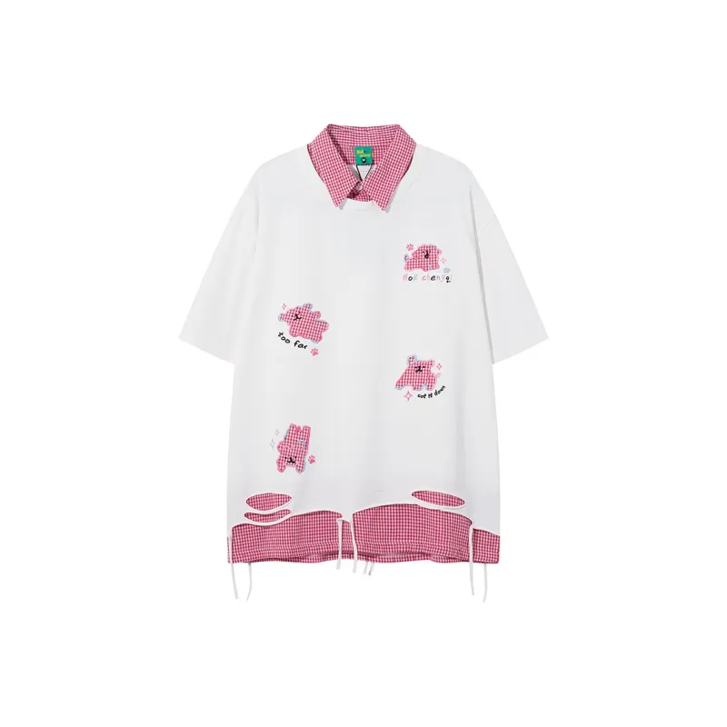 Vine Color T Shirts Women's-5