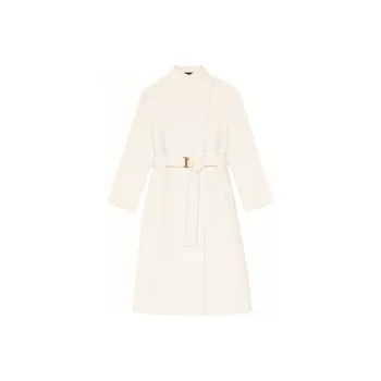 Maje Belted Single-breasted Coat
