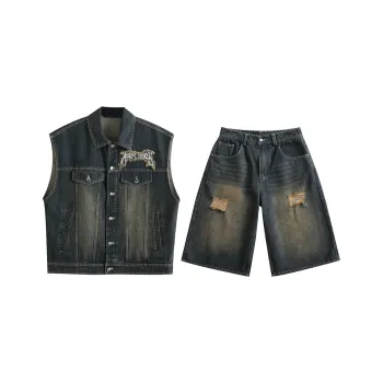 HARDY HARDY Casual Sportswear Unisex Denim Blue