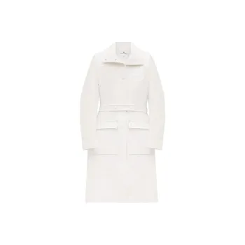 COURREGES Belted Trench Coat