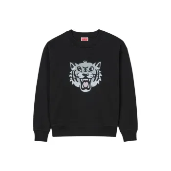 KENZO Tiger Embroidered Crewneck Sweatshirt