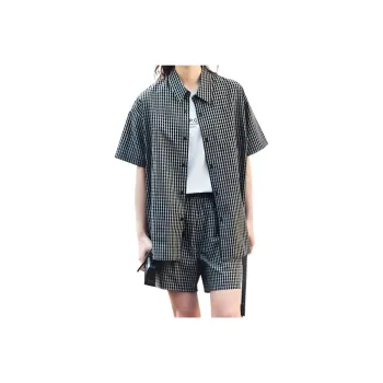 FREAK'S STORE Shirt Matching Set Unisex Black