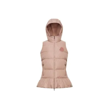 Moncler Vests Women's Nude Pink