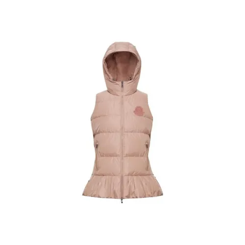 Moncler Vests Women's Nude Pink