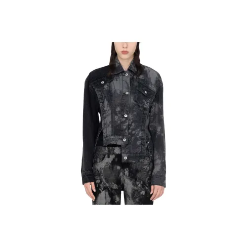 shoes jenny fairy ls5523 06 black Denim Jackets Women's Black