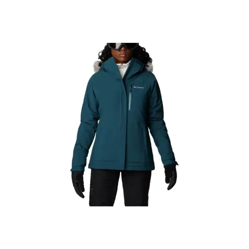 Columbia Puffer Jackets Women's Peacock Green