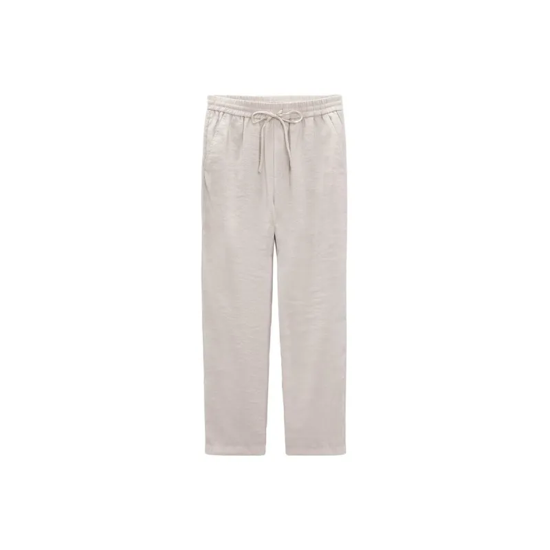 ZARA Casual Pants Women's Beige Yellow-0