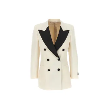GUCCI Two-tone Wool Blazer