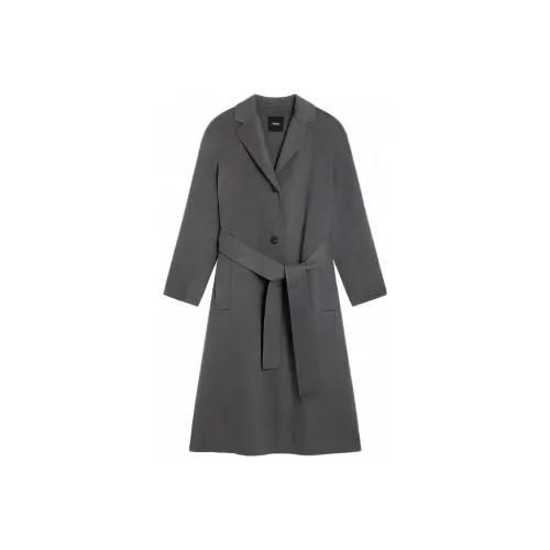 THEORY 2023 Winter Coats Women's Greige