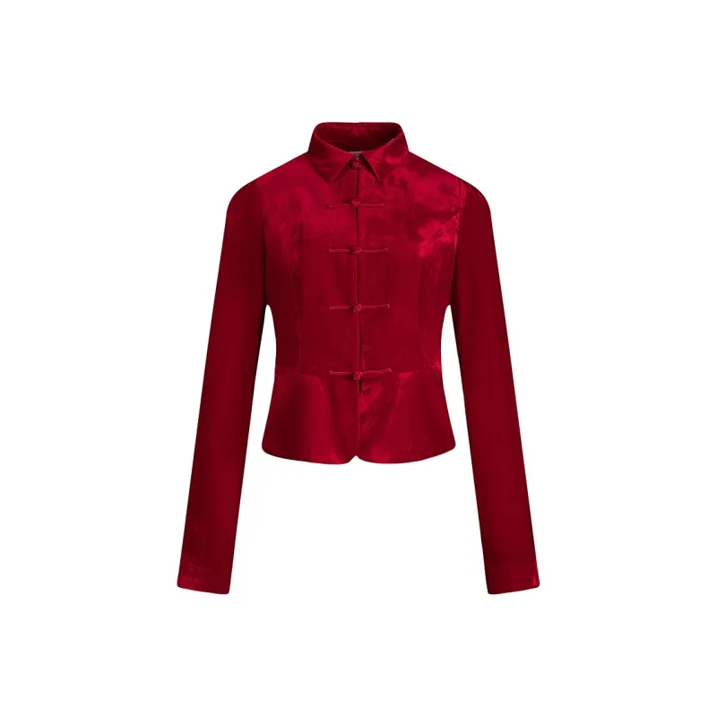 A LIFE ON THE LEFT Cropped Coat Women's-9