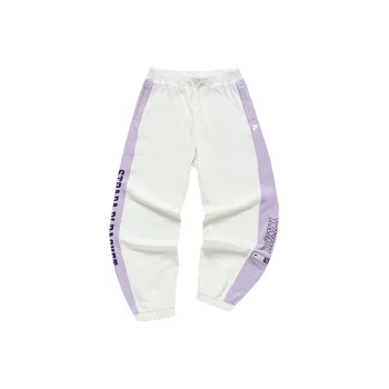 FILA FUSION BASEBALL Series Casual Pants Women's White