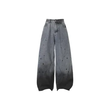 URBAN AUTHENTIC Jeans Unisex Ink Splatter Blue