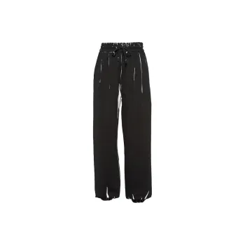 MIU MIU Knitted Sweatpants Women's Black