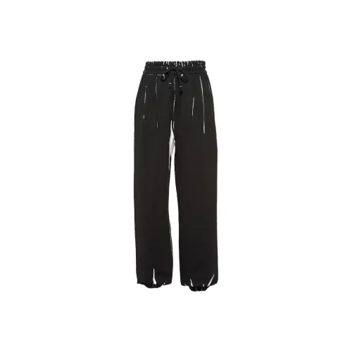 MIU MIU Knitted Sweatpants Women's Black