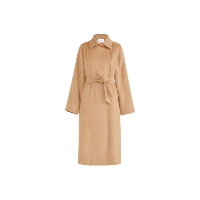 MaxMara Coats Women's Camel-0