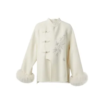 3COLOUR Coat Women's Pearl White