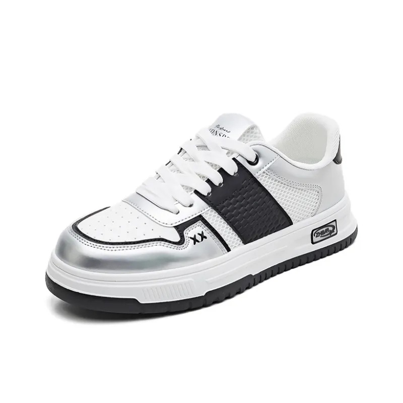 Vxv Slip Resistant, Breathable, Height Increasing Low Top Skateboard Shoes Men's-4