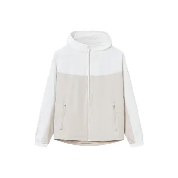 Anta Variety Training Collection Trench Coat Women's Papyrus White/White Limestone/White Papyrus