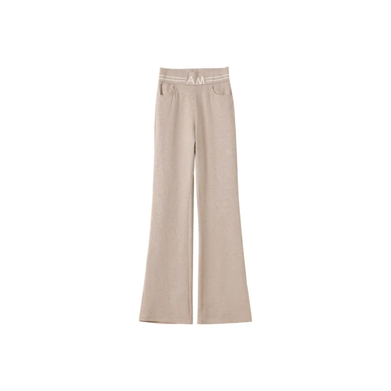 0571 Family Casual Pants Women's Khaki-0