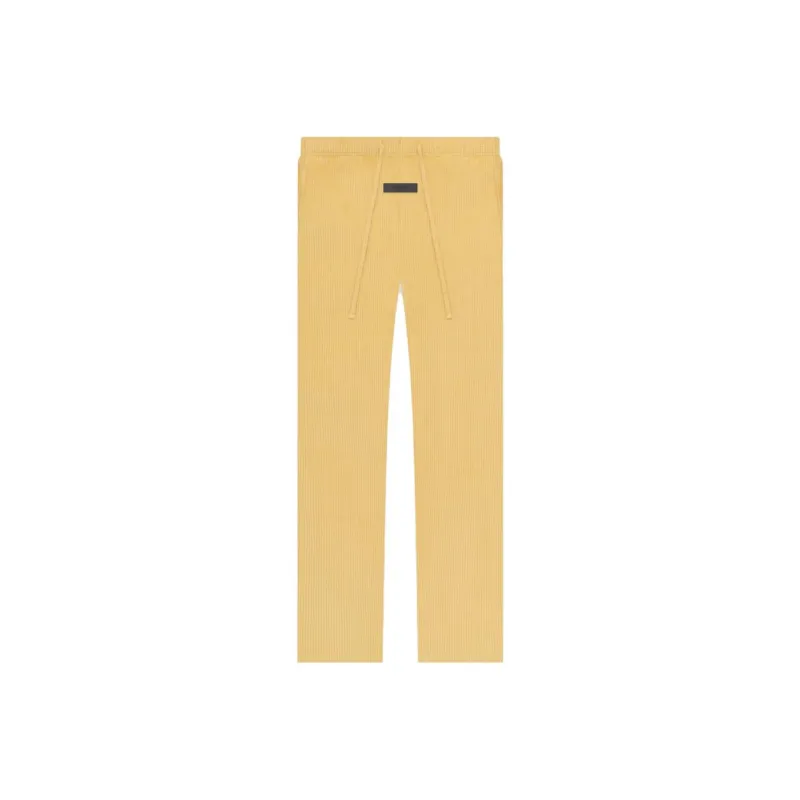 Fear Of God Essentials Relaxed Pants 'Light Tuscan'-0