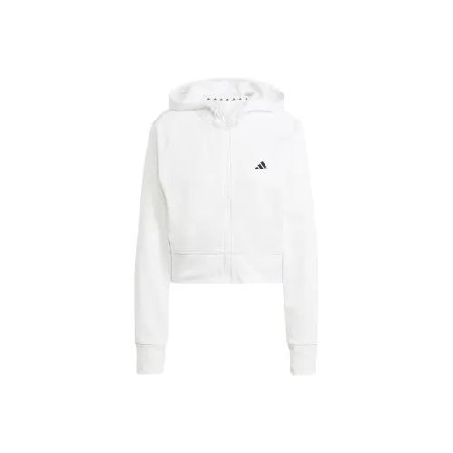 Adidas Free Shipping With AdiClub Aeroready Game And Go Full-Zip Hooded Fleece Jacket