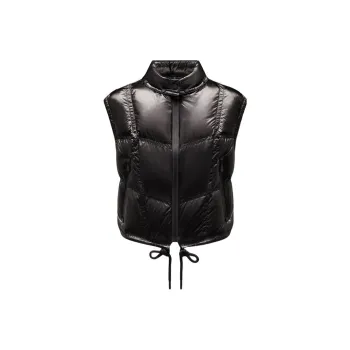 Moncler SS22 Vests Women's Black