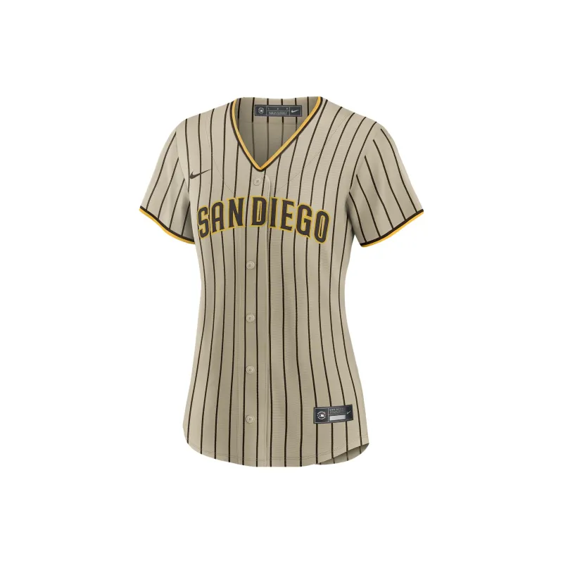 Nike Baseball Jerseys Women's Tan-0