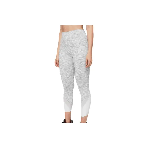 Lululemon Wunder Under Casual Pants Women's Gray White