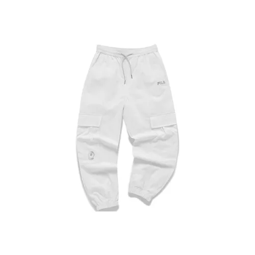 FILA FUSION Cargo Pants Women's Standard White