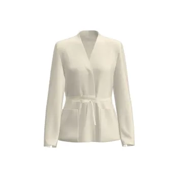 SENSE BY MEI Cropped Coats Women's Apricot