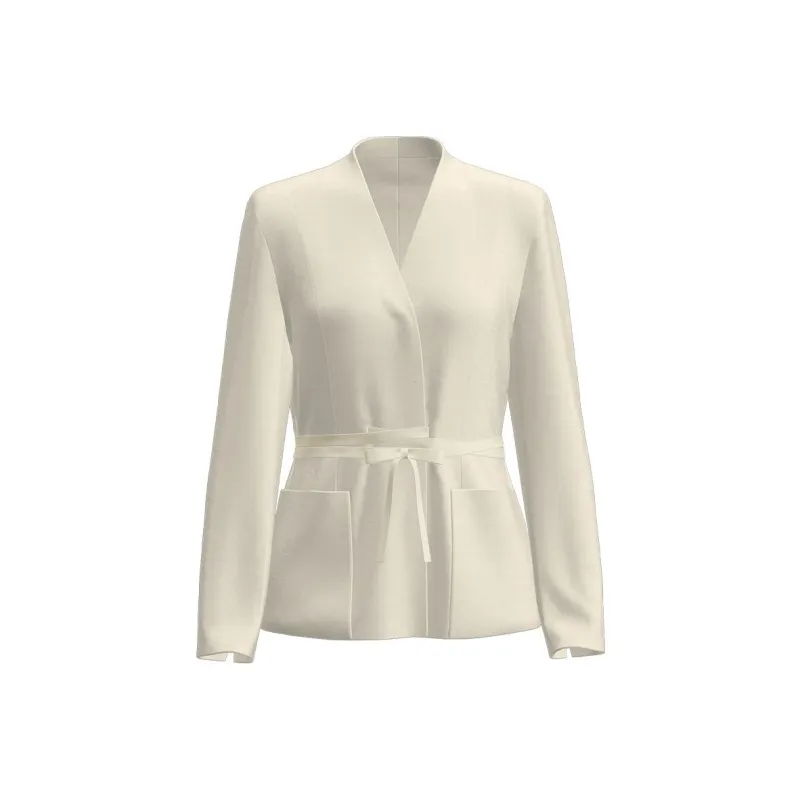 SENSE BY MEI Cropped Coats Women's Apricot-0