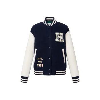 HAZZYS Baseball Jacket Women's Navy