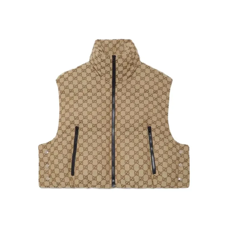 GUCCI Gg Supreme Padded Gilet-0