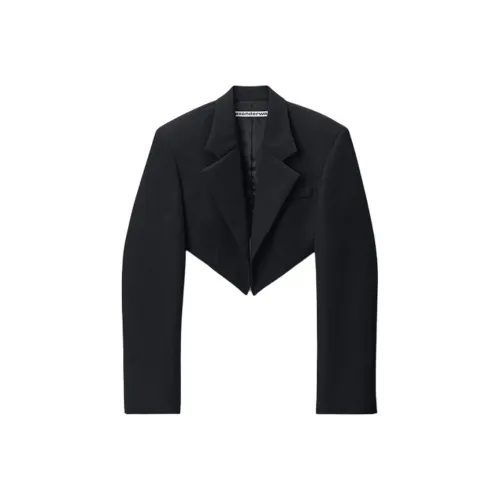 Alexander Wang Cropped Tuxedo-Style Blazer