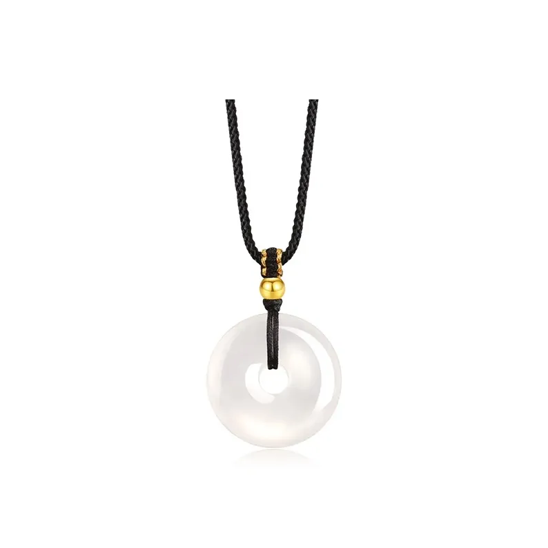 KING TAI SANG Chalcedony Necklaces Unisex-0