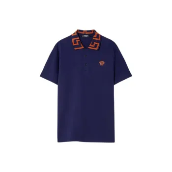 VERSACE Greca Polo Shirt