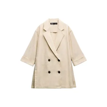 ZARA Business Suit Women's Light Sand