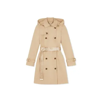 MICHAEL KORS Trench Coats Women's Khaki