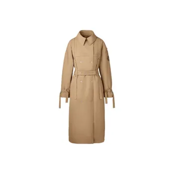 Canada Goose Rokh X Matt McCormick Co-branded Series Trench Coats Women's Khaki