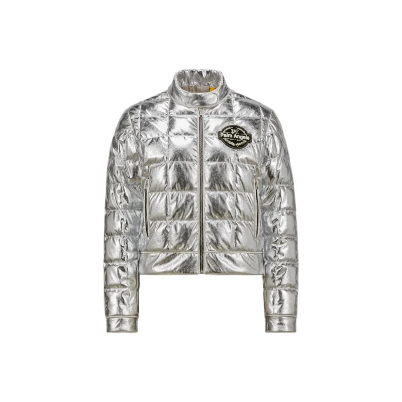 Moncler X Palm Angels Logo Patch Down Jacket-0