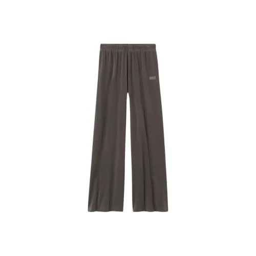 AMERICAN VINTAGE A.M FW24 Jogging Femme Pymaz Casual Pants Women's Charcoal Black