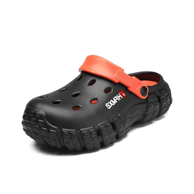 Binary Platform Height Increase, Summer Lightweight Comfort, Soft And Springy Sensation Clogs Men's-4