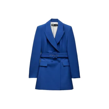 ZARA Business Suits Women's Dark Blue