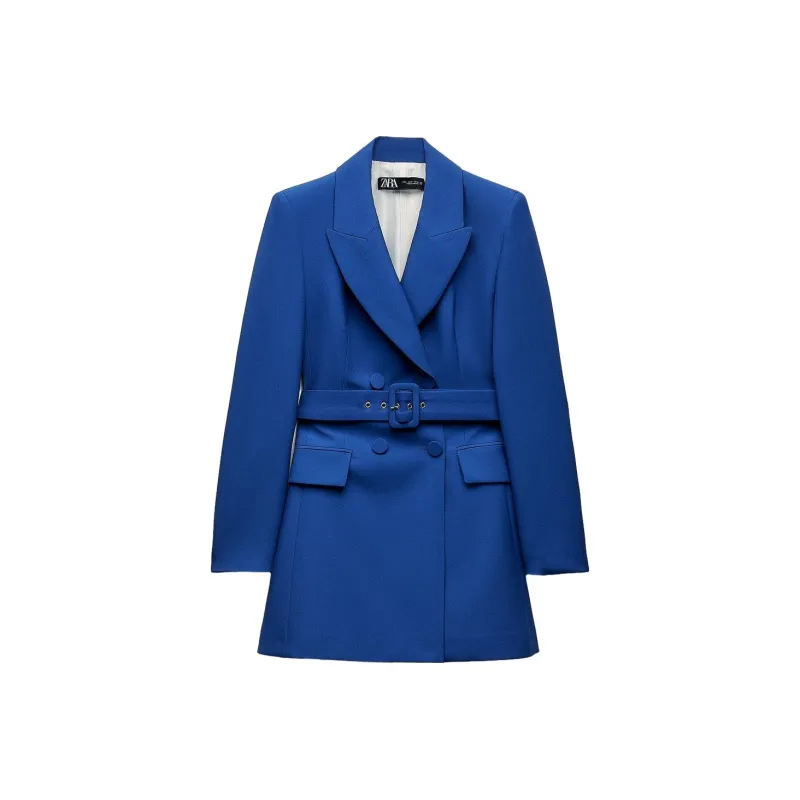 ZARA Business Suits Women's Dark Blue-0