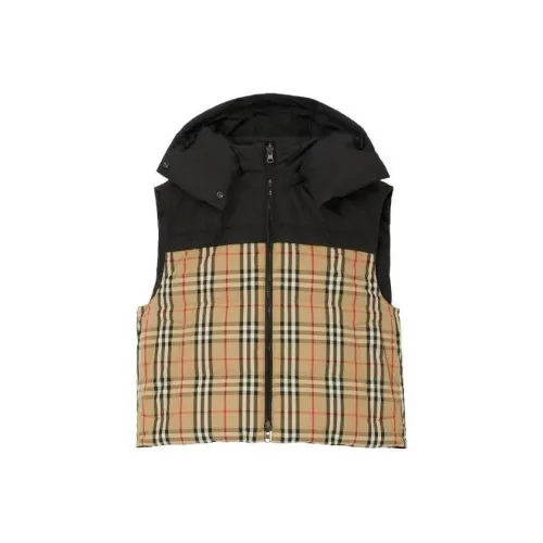 Burberry Reversible Down Puffer Gilet 
Archive Beige
