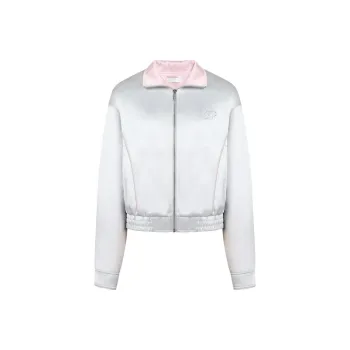 Three Quarters Cropped Coat Women's Silver