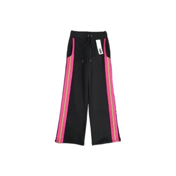 DSG DISGUSTO SS22 Straight Sports Pants Women's Black Pink