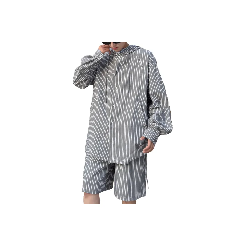 MARK WAFFLE Shirt Matching Set Unisex-6
