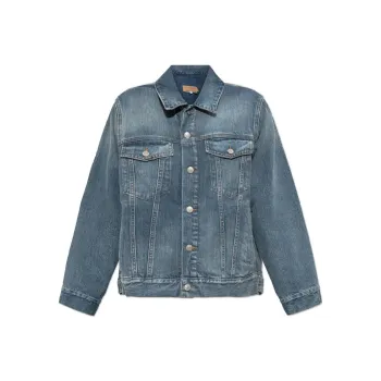 MM6 Maison Margiela Denim Distressed Jacket